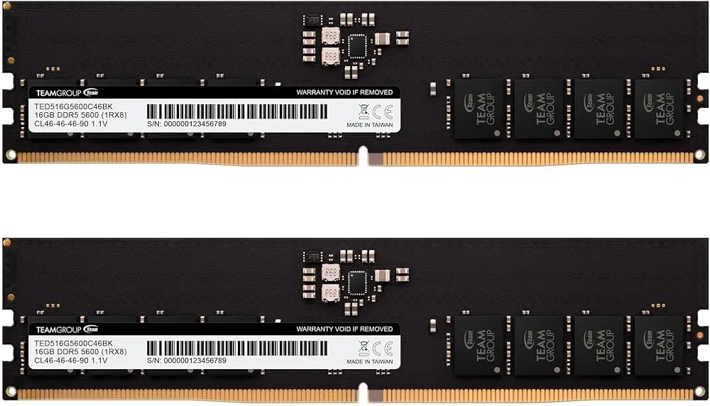 RAM DDR5 TEAMGROUP ELITE 16GB 5600 MHZ